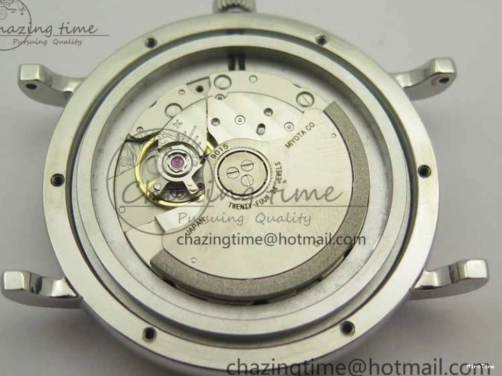 MIROTIME 0405 FastDry Portofino IW356501 SS V3 MK 1:1 Best Edition Black Dial On SS Mesh Bracelet MIYOTA 7195